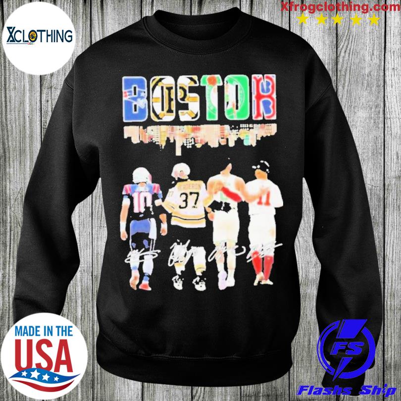 The Boston City Sports Patrice Bergeron Mac Jones Jayson Tatum And