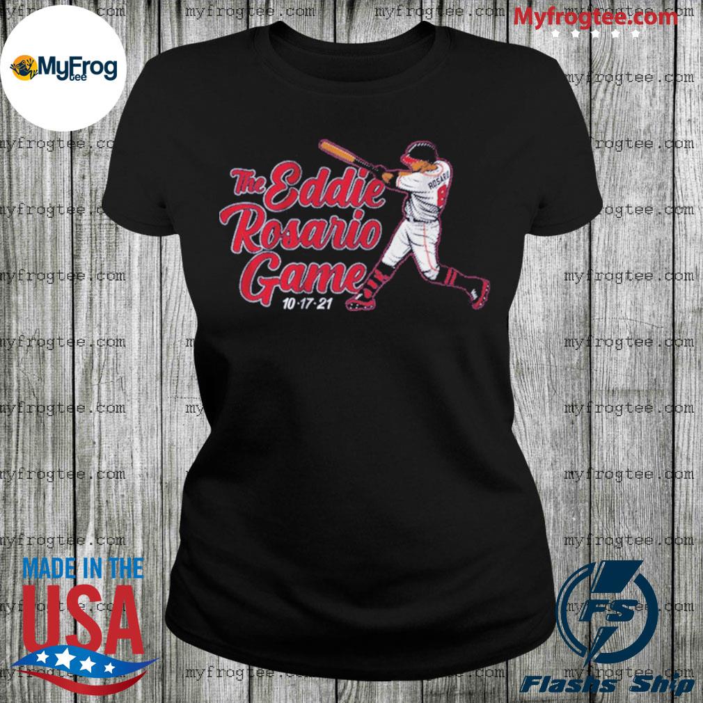 The Eddie Rosario Game, Adult T-Shirt / Medium - MLB - Sports Fan Gear | breakingt