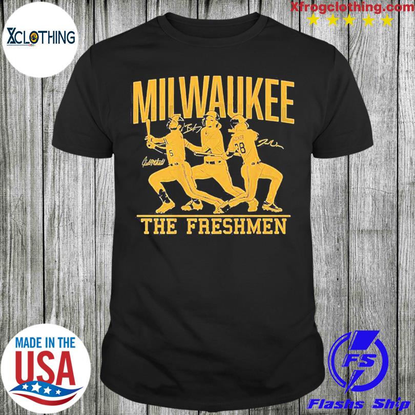 The Freshmen Milwaukee Brewers Brice Turang Joey Wiemer Garrett Mitchell  Shirt, hoodie, sweater and long sleeve