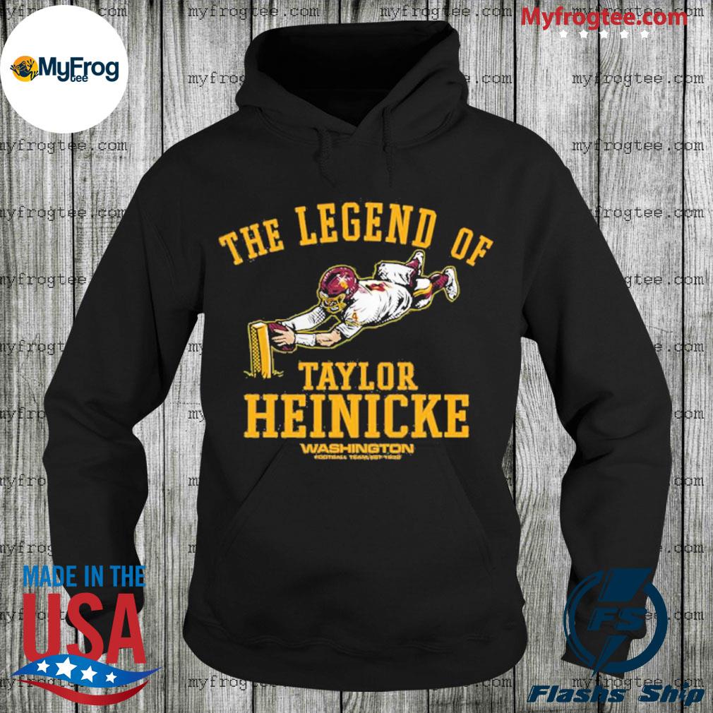 The Legend of Taylor Heinicke Washington Football Team retro shirt