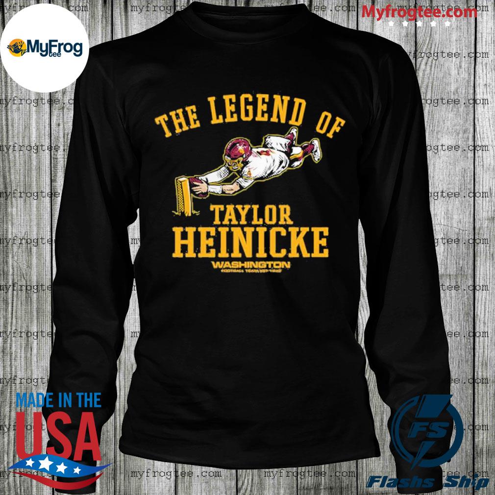 The Legend of Taylor Heinicke Washington Football Team retro shirt