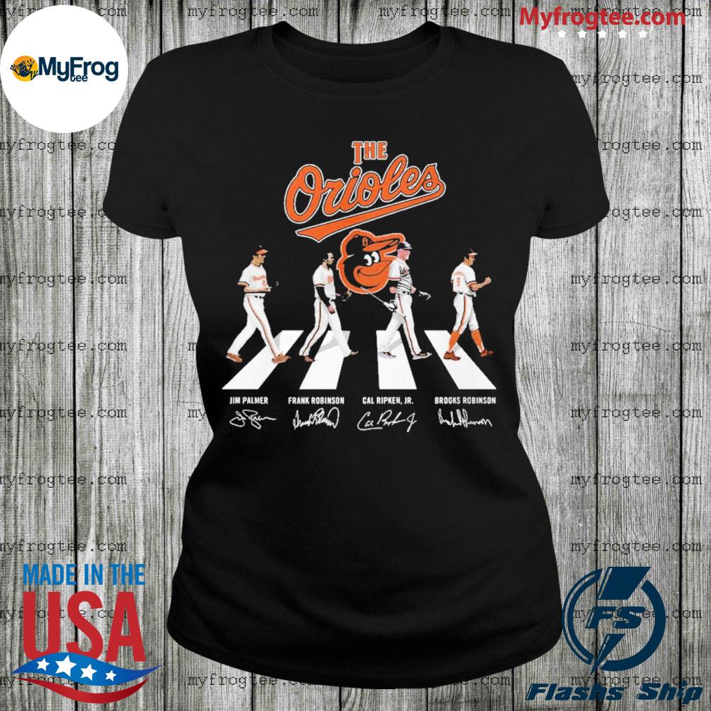 Orioles Take October Shirt The Orioles Shirt Walking Abbey Road Vintage  Signatures T Shirt, hoodie, sweater, long sleeve and tank top