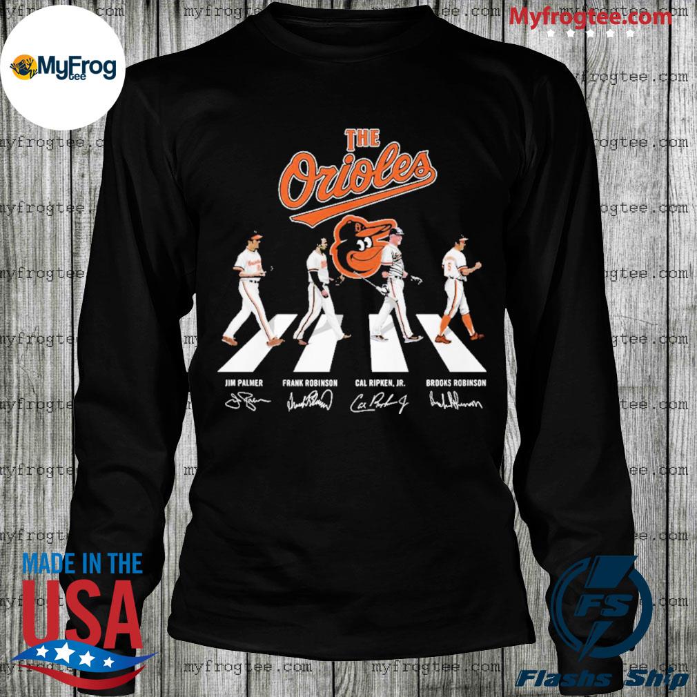 Baltimore Orioles Abbey Road Halloween Signatures Shirt - Bring Your Ideas,  Thoughts And Imaginations Into Reality Today