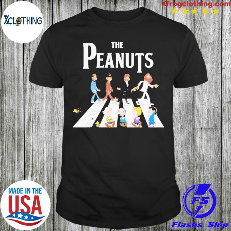The Peanuts abbey road 2023 shirt