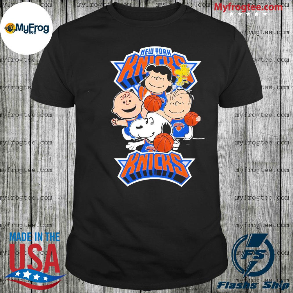 The Peanuts New York Knicks new york knicks shirt, hoodie, sweater and long  sleeve