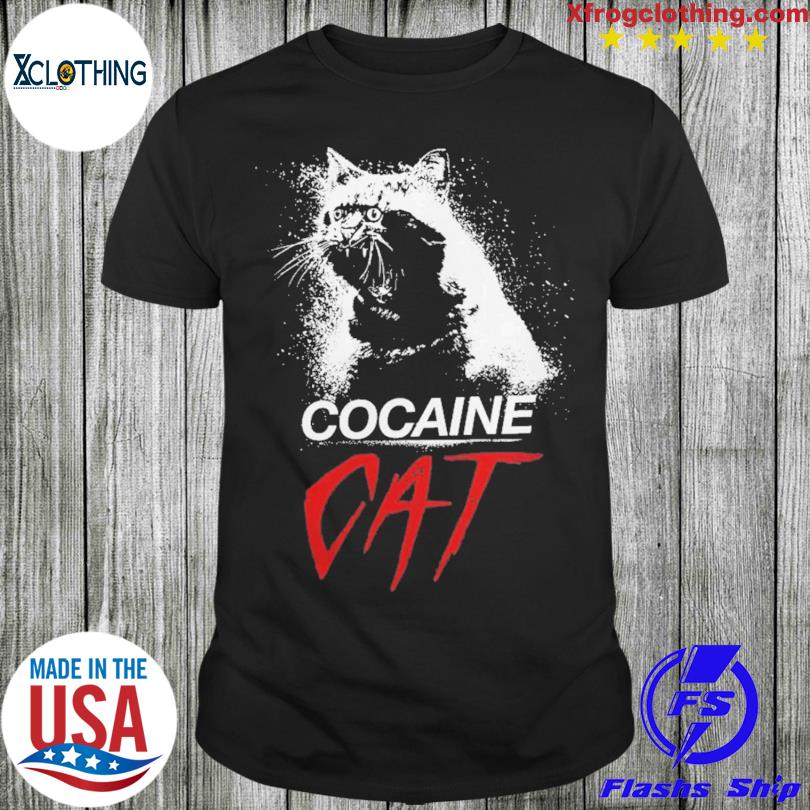 The pizzacat cocaine cat shirt