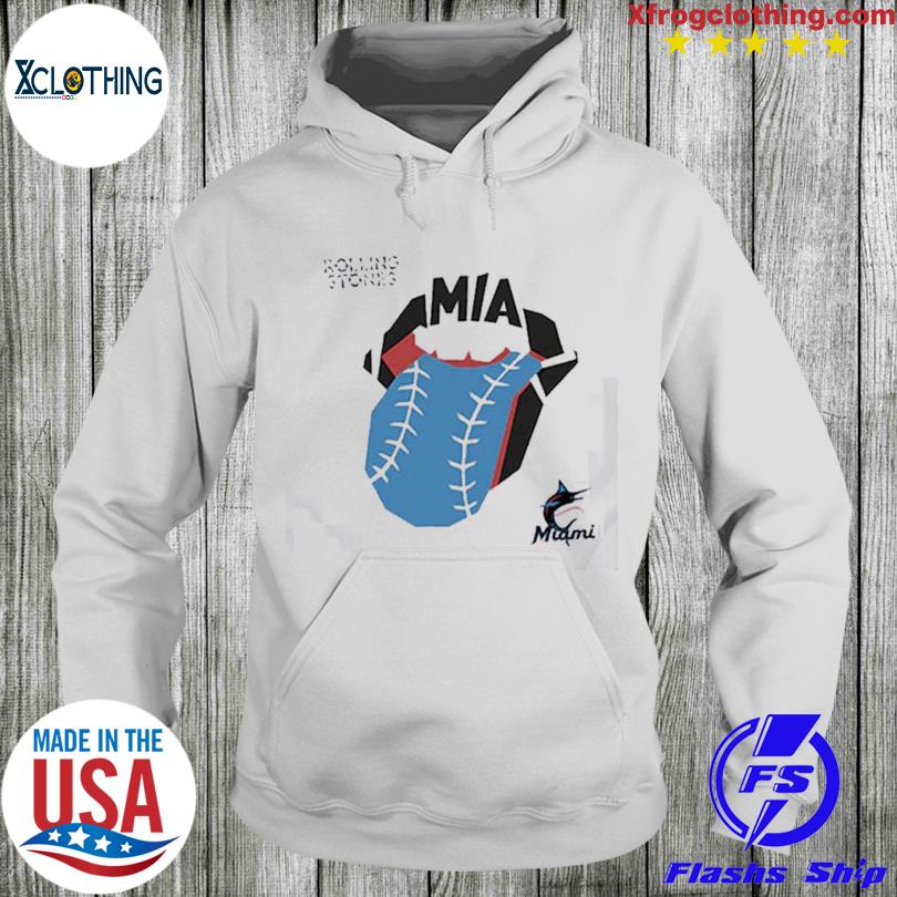 The Rolling Stones x Miami Marlins Vinyl MLB Hackney Diamonds T-Shirt,  hoodie, sweater and long sleeve
