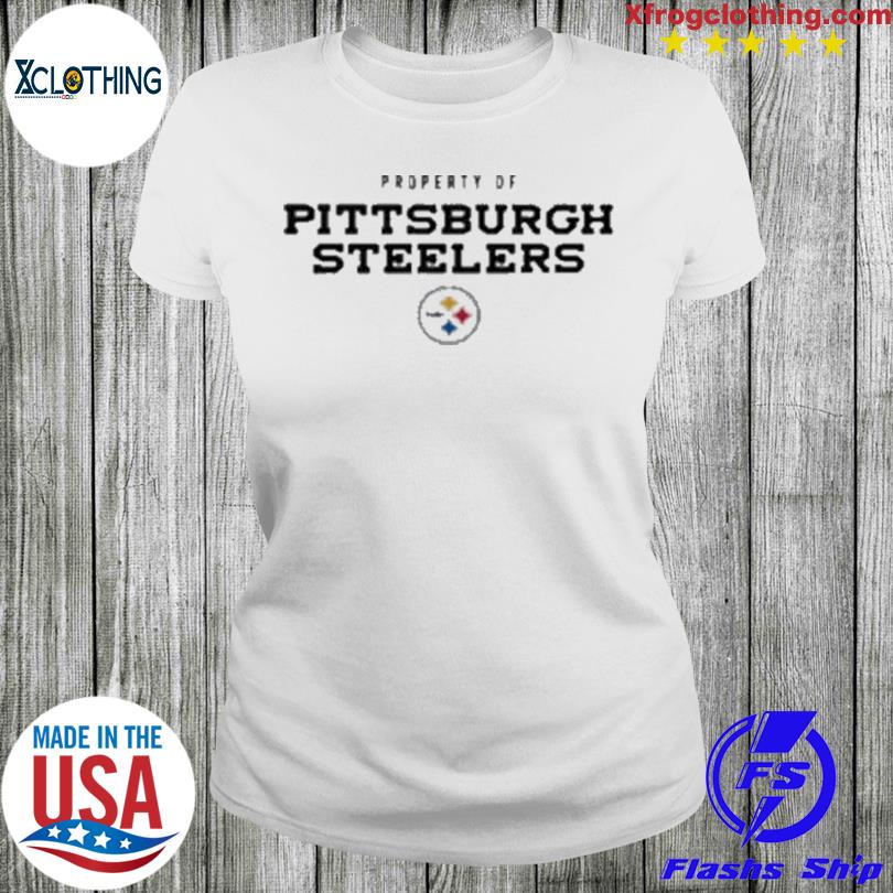 Pittsburgh Steelers Men's White Short Sleeve Property of 2019 T-Shirt