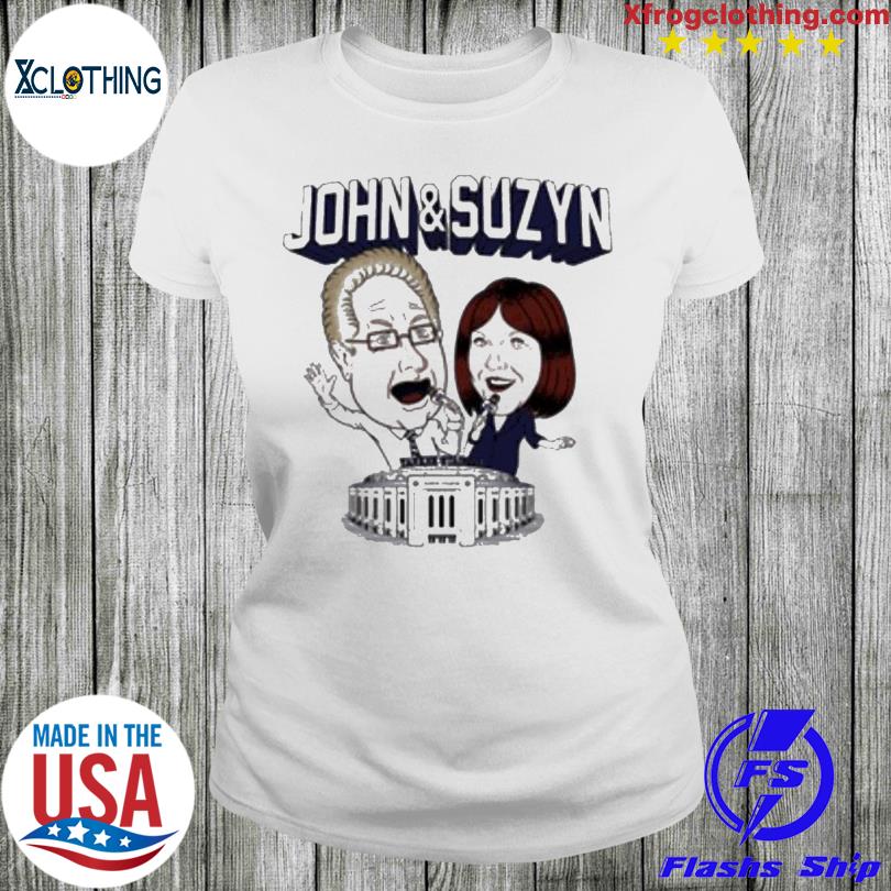 John And Suzyn T Shirt Night The Yankees Presented - TheKingShirts in 2023