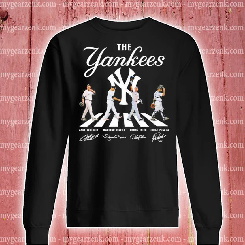 The Yankees Players Signature Shirt New York baseball M.L.B abbey road shirt