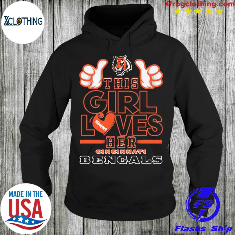 This Girl Love Her Cincinnati Bengals Shirt, hoodie, sweater, long