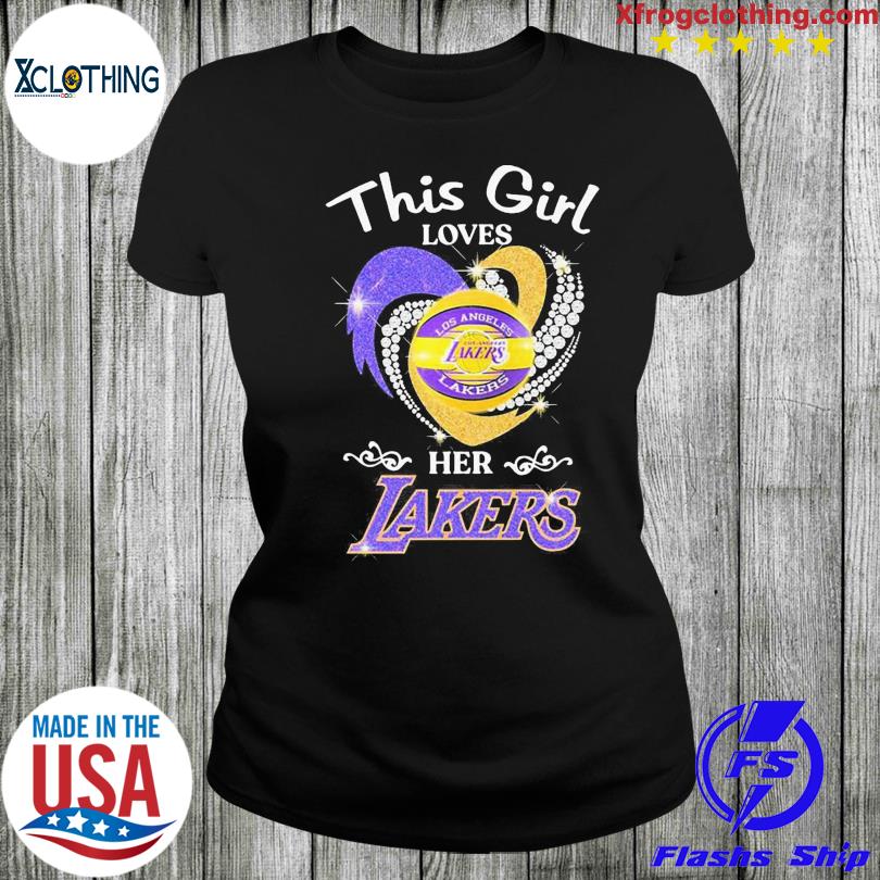 This Girl Loves Her Los Angeles Lakers 2023 Nba Playoff Shirt