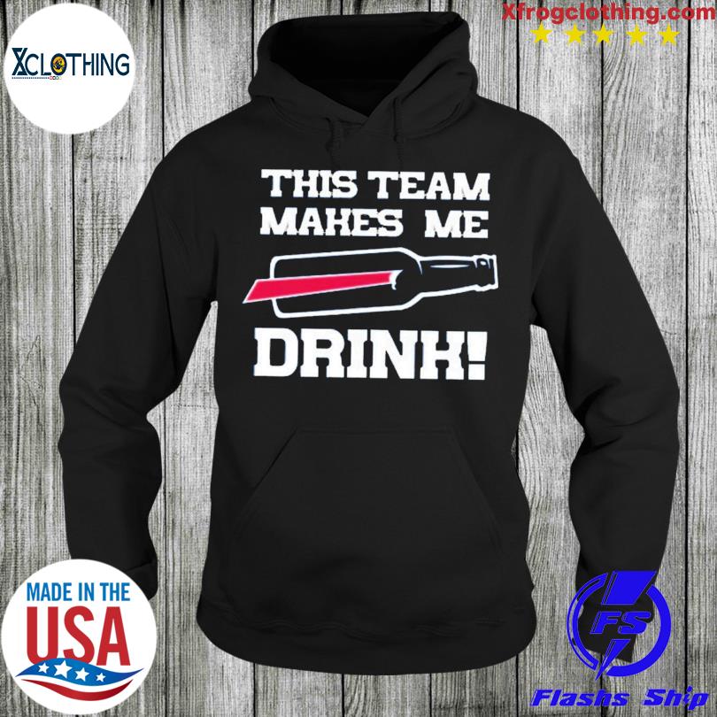 Buffalo Bills This Team Makes Me Drink Shirt