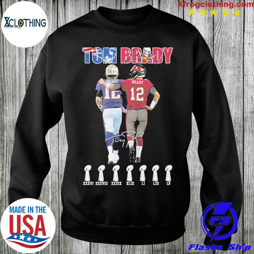 12 Tom Brady Newland Patriots Tampa Bay Buccaneers Signature Shirt, 12 Tom  Brady Tampa Bay Buccaneers Signature Shirt hoodie, sweatshirt, longsleeve  tee