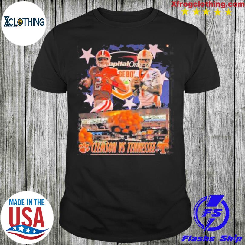 Top we're going to miamI the orangest orange bowl clemson vs Tennessee shirt