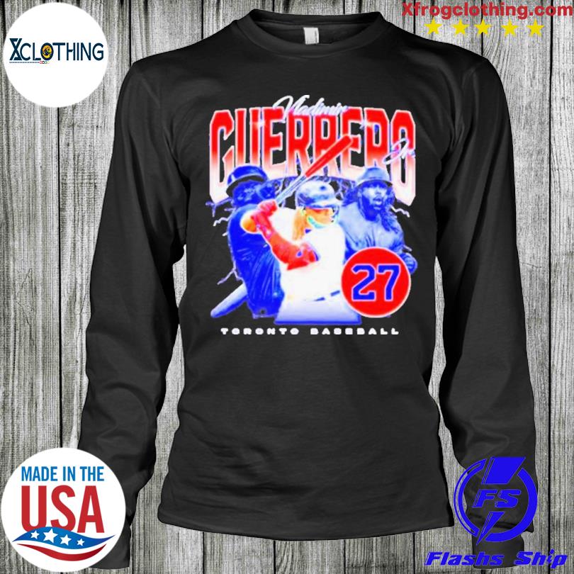 Vladimir Guerrero Jr. Toronto Blue Jays retro Lightning shirt, hoodie,  sweater, long sleeve and tank top