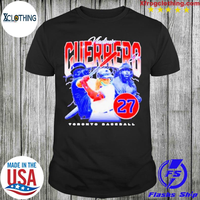 Vladimir Guerrero Jr. Toronto Blue Jays retro Lightning shirt - Limotees