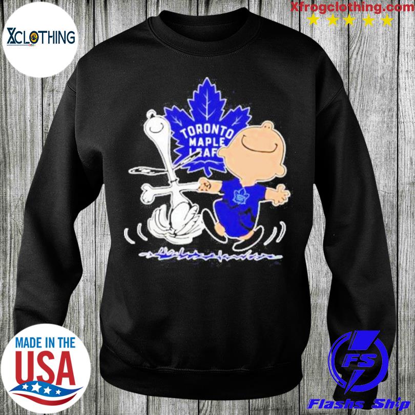 Toronto Maple Leafs Snoopy And Charlie Brown Dancing Shirt - Freedomdesign