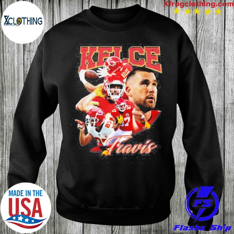 Travis Kelce Shirt Vintage Retro Classic Kansas City Chiefs Gifr For Fan T- shirt - Shibtee Clothing