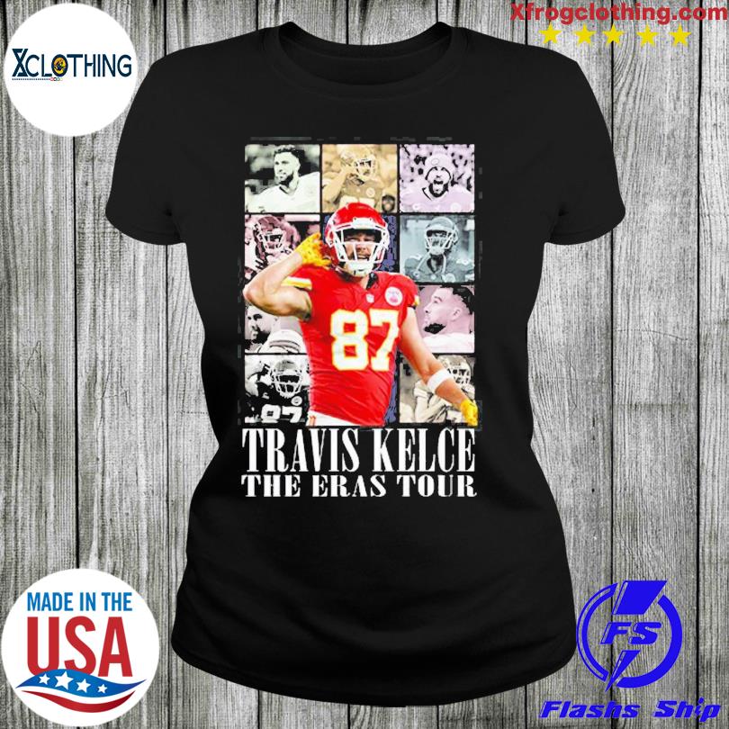 Kansas City Chiefs Travis Kelce The Eras Tour 2023 T-Shirt - Icestork