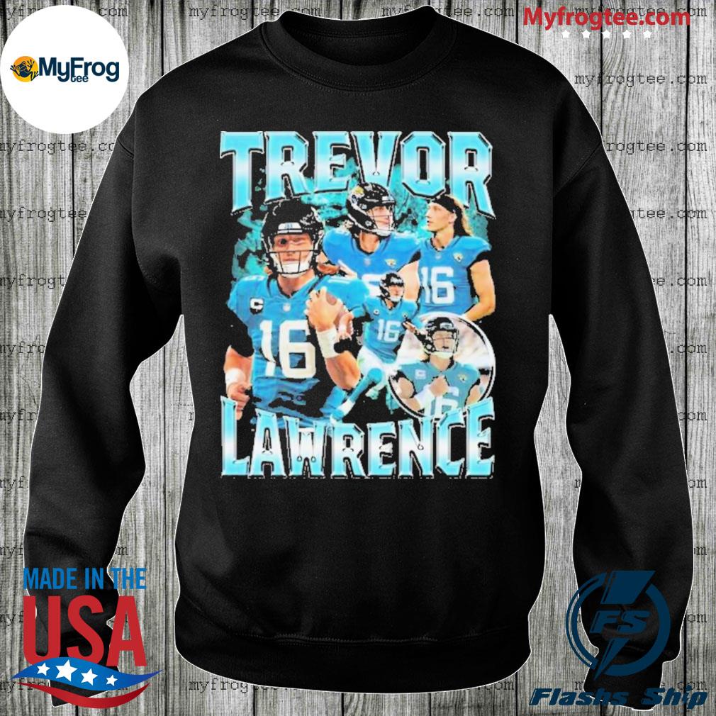 Trevor Lawrence Jacksonville Jaguars football shirt, hoodie, sweater, long  sleeve and tank top