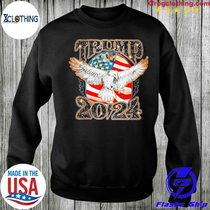 Official America Eagle With Electric Guitar Make America Great Again Donald  Trump 2024 World Tour T-shirt, hoodie, sweater, long sleeve and tank top