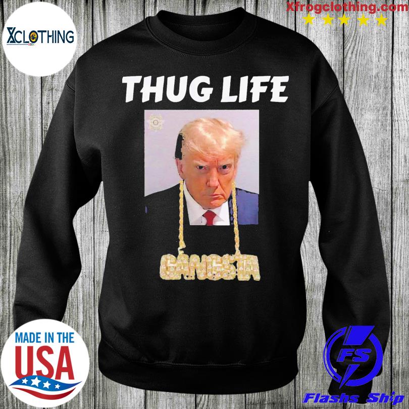 Gangsta Old School Shirt Gangsta Shirt Thug Life Shirt 