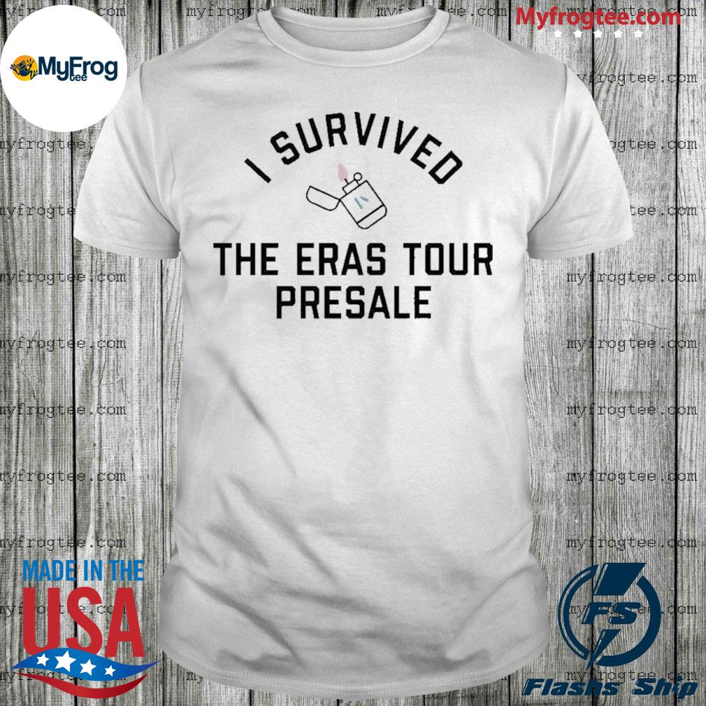 Ts I Survived The Eras Tour Presale Shirt