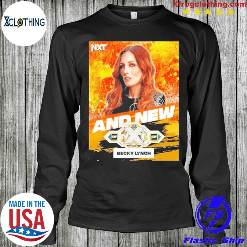 Tuesday Night Just Got New WWE NXT Women's Champion Is Becky Lynch 3D  T-Shirt - Binteez