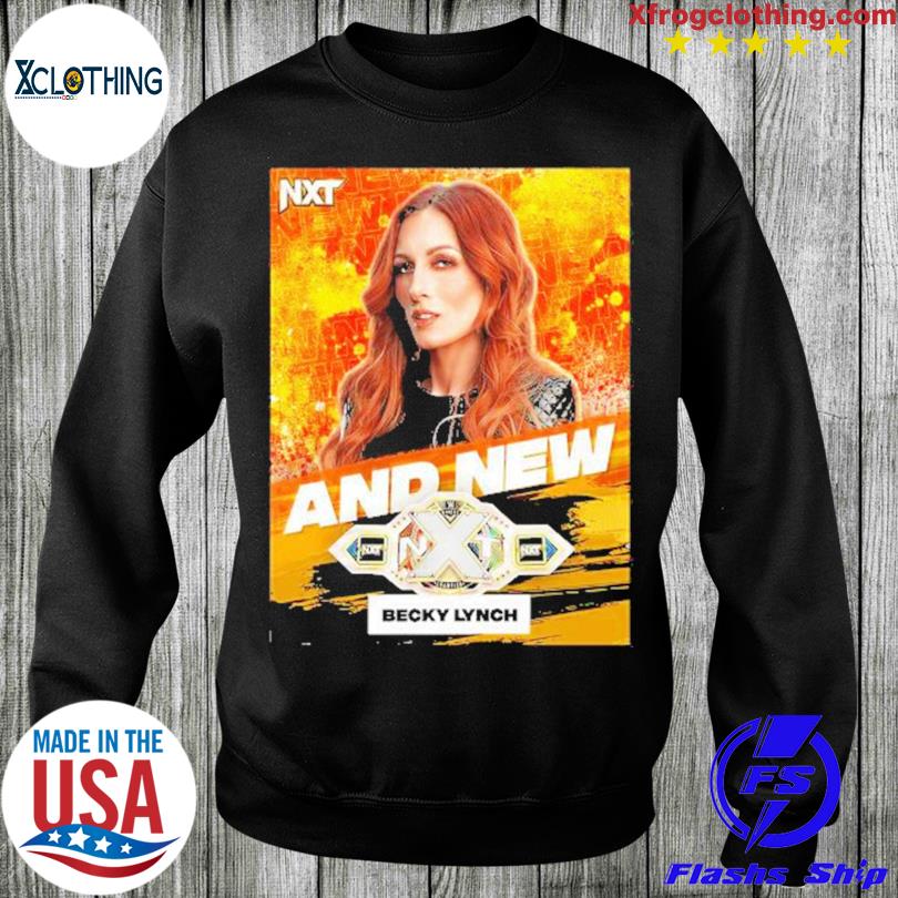 Tuesday Night Just Got New Wwe Nxt Women's Champion Is Becky Lynch Shirt