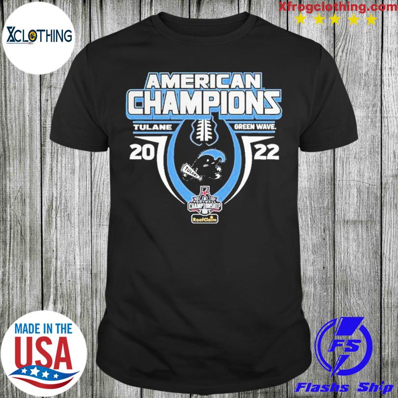 Tulane aac Football conference champions 2022 shirt