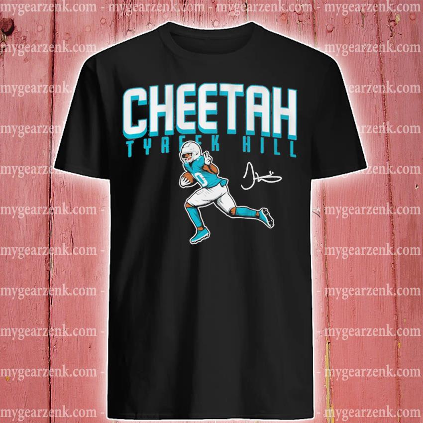 Buy SOUTH FLORIDA CHEETAH TYREEK HILL South Beach Shirt For Free