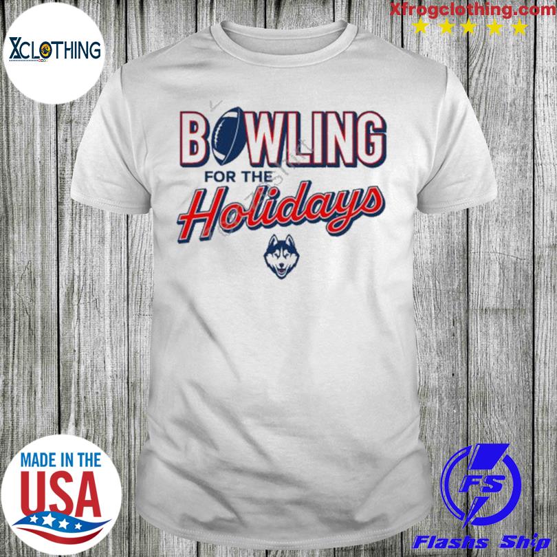 Uconn Huskies Store Bowling For The Holidays T Shirt
