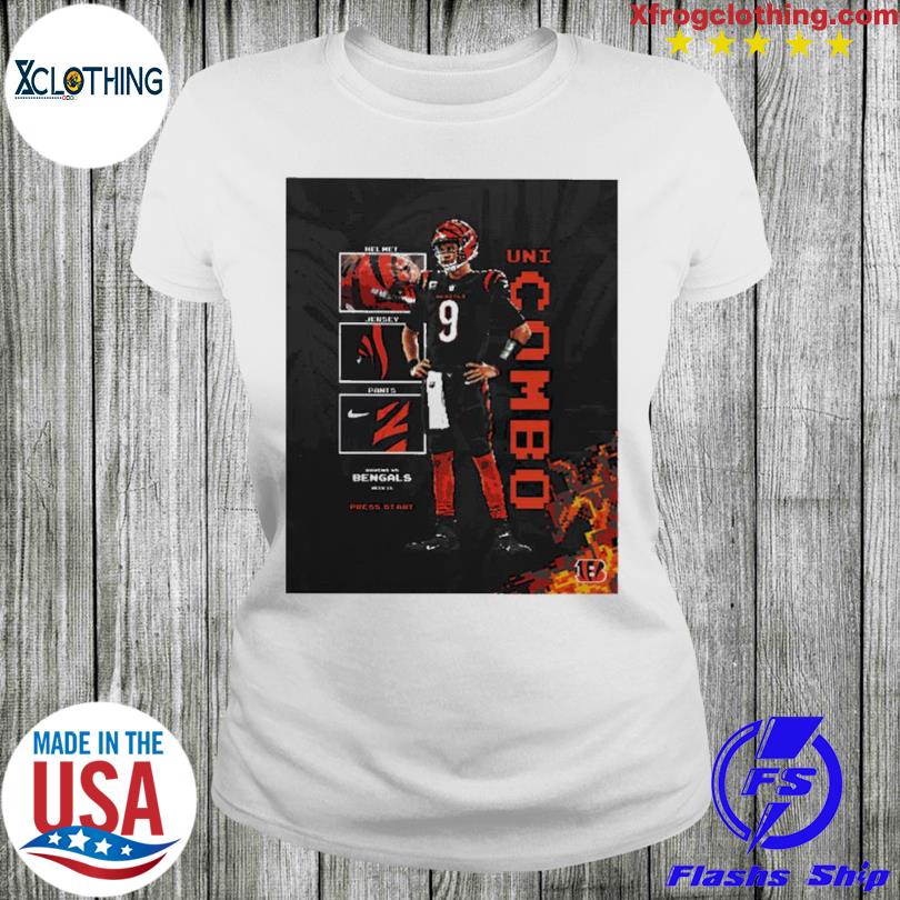 Cincinnati Bengals Uni Combo Helmet Jersey Pants Bengals 9 Shirt t-shirt by  To-Tee Clothing - Issuu