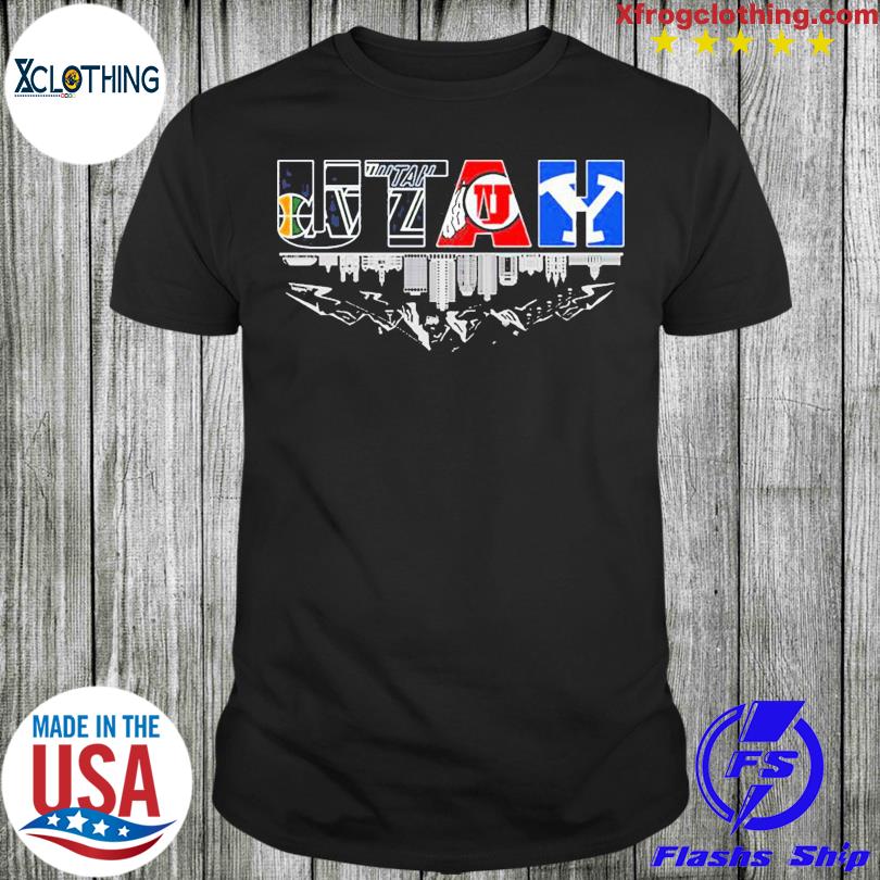 Utah Skyline Sports Teams T-shirt Hoodie