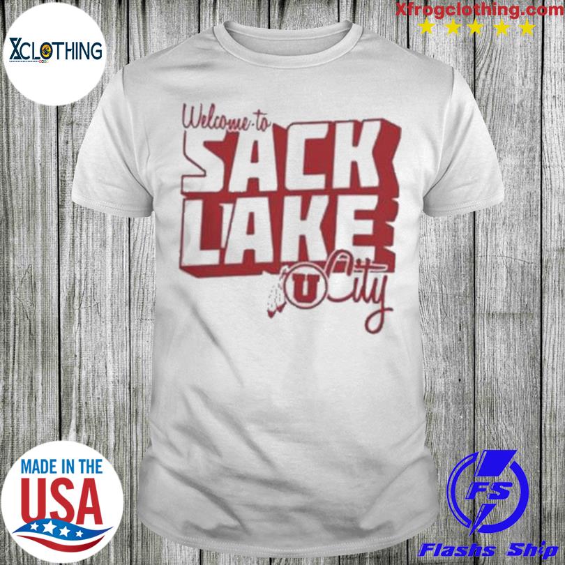 Utah Utes Welcome To Sack Lake City Boys Shirt