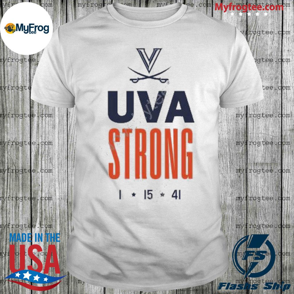 Uva Football uva strong 1 15 41 shirt