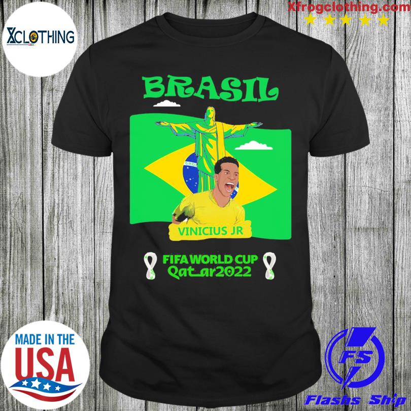 Vinicius Jr Brazil World Cup 2022 Tee Shirt