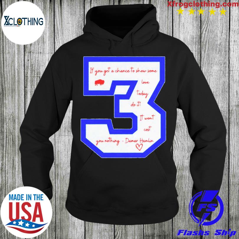 Pray For Damar Hamlin #3 Buffalo Bills shirt, hoodie, sweater