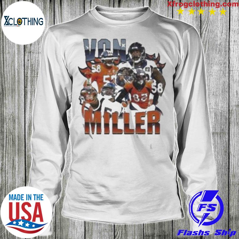 Von Miller Denver Broncos Vintage 2022 Shirt