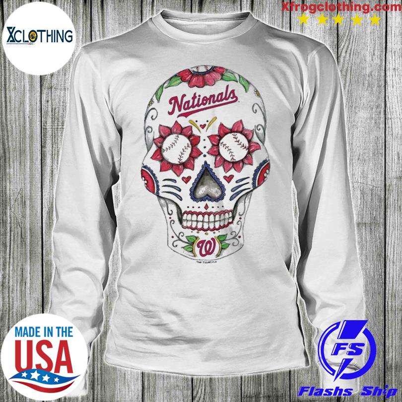 Washington Nationals Tiny Turnip Sugar Skull T-shirt