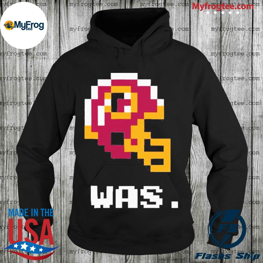 Washington Redskins Retro 8 Bit Helmet Shirt - Bluecat