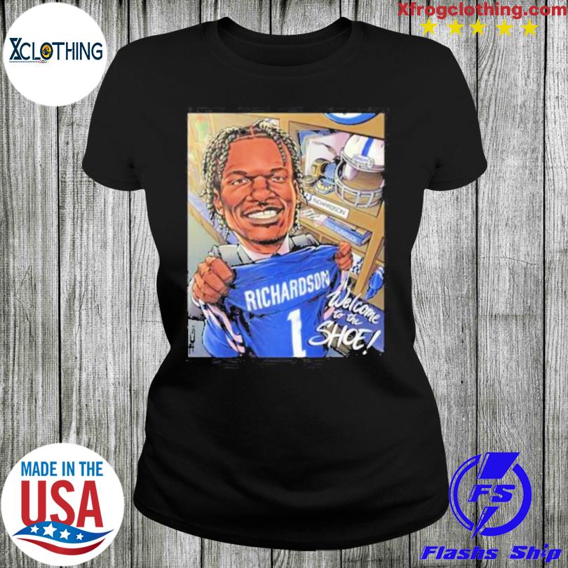 Welcome To The Shoe Anthony Richardson Indianapolis Colts NFL Draft 2023  All Over Print Shirt - Binteez