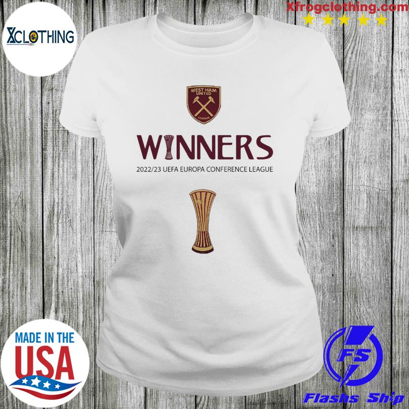 West Ham United Winners 2022-23 Europa Conference League Champions Shirt,  hoodie, sweater, long sleeve and tank top