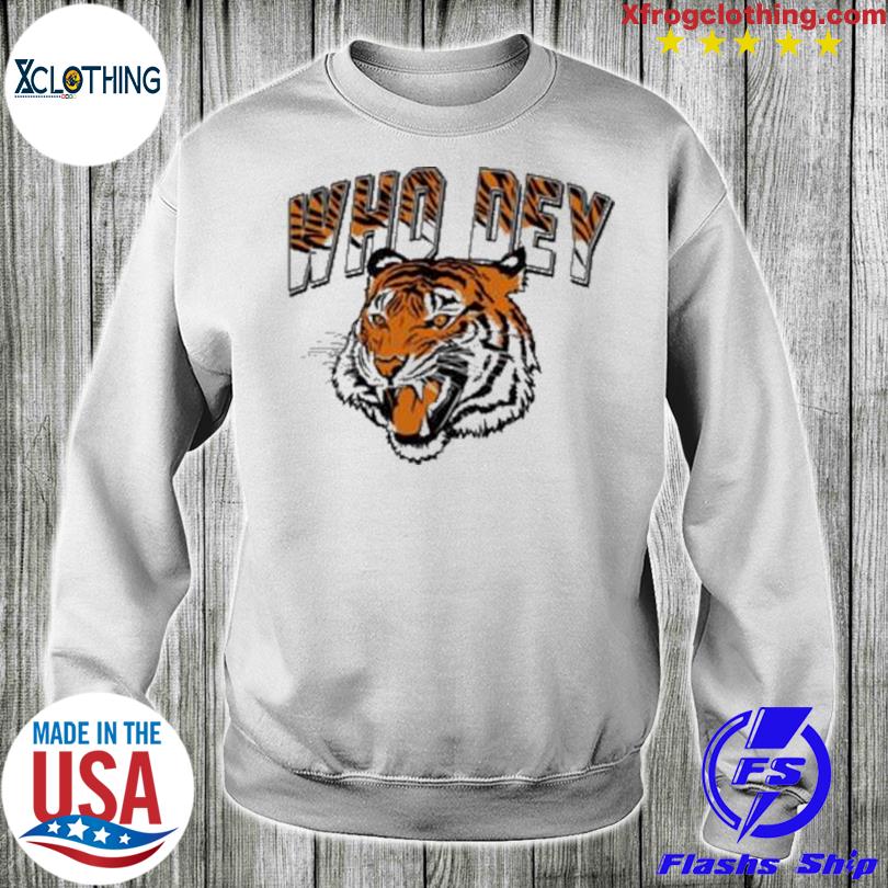 Cincinnati Bengals White Bengal Who Dey Bengals Shirt, hoodie, sweater,  long sleeve and tank top