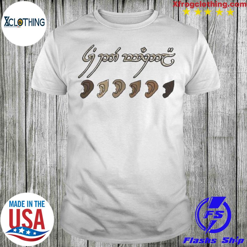 You All Are Welcome Here Elvish Elijah Funny Memes Wood Shirt