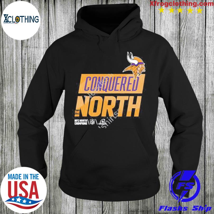 Zygi Wearing Vikings Conquered North The Nfc North Champions New Shirt,  hoodie, sweater and long sleeve