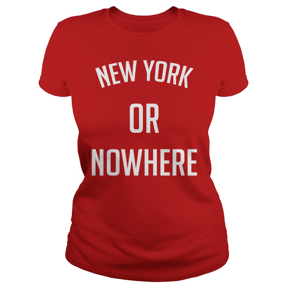 New York Or Nowhere Hooded Sweatshirt - Hnatee