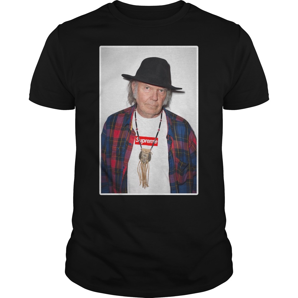 Neil young top supreme shirt