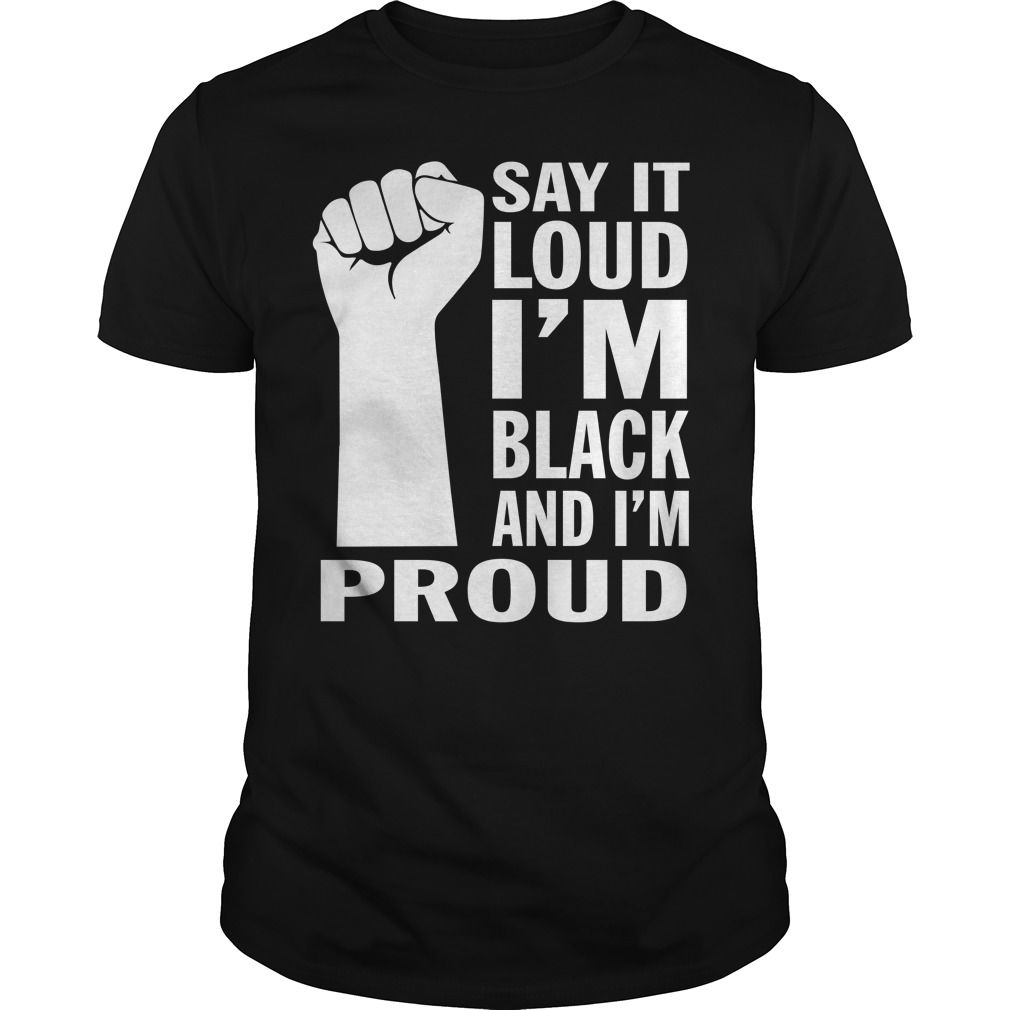 very black very proud shirt